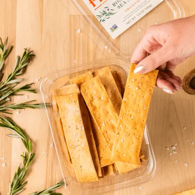 Firehook Rosemary Sea Salt Crackers