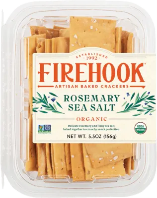 Firehook Rosemary Sea Salt Crackers