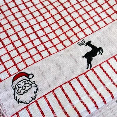 Poli Dri Tea Towel Santa