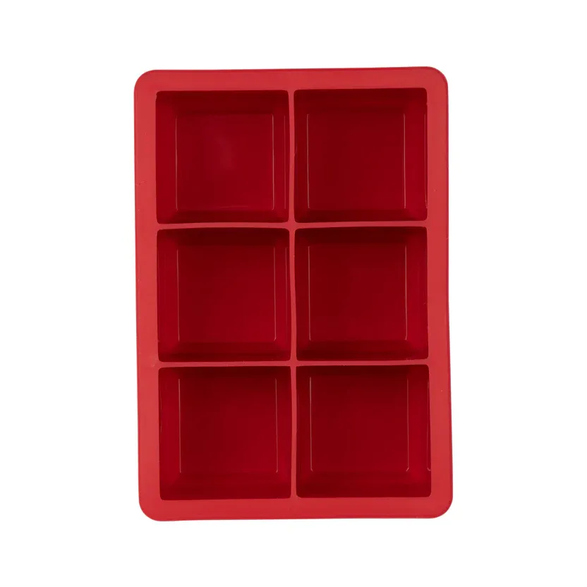 King Cube Ice Tray - Cayenne