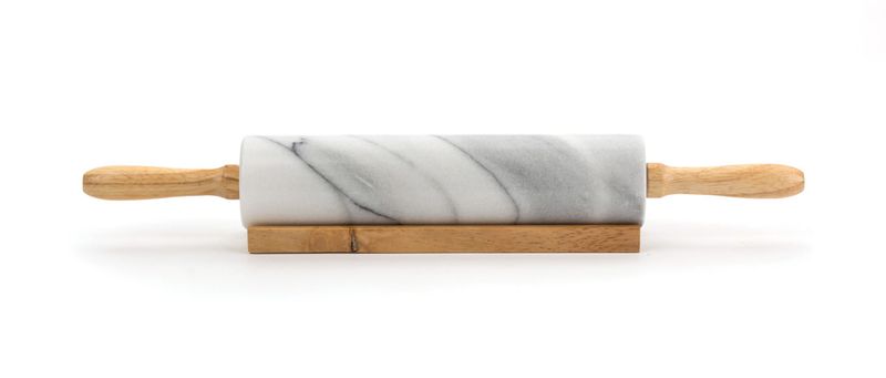 White Marble Rolling Pin