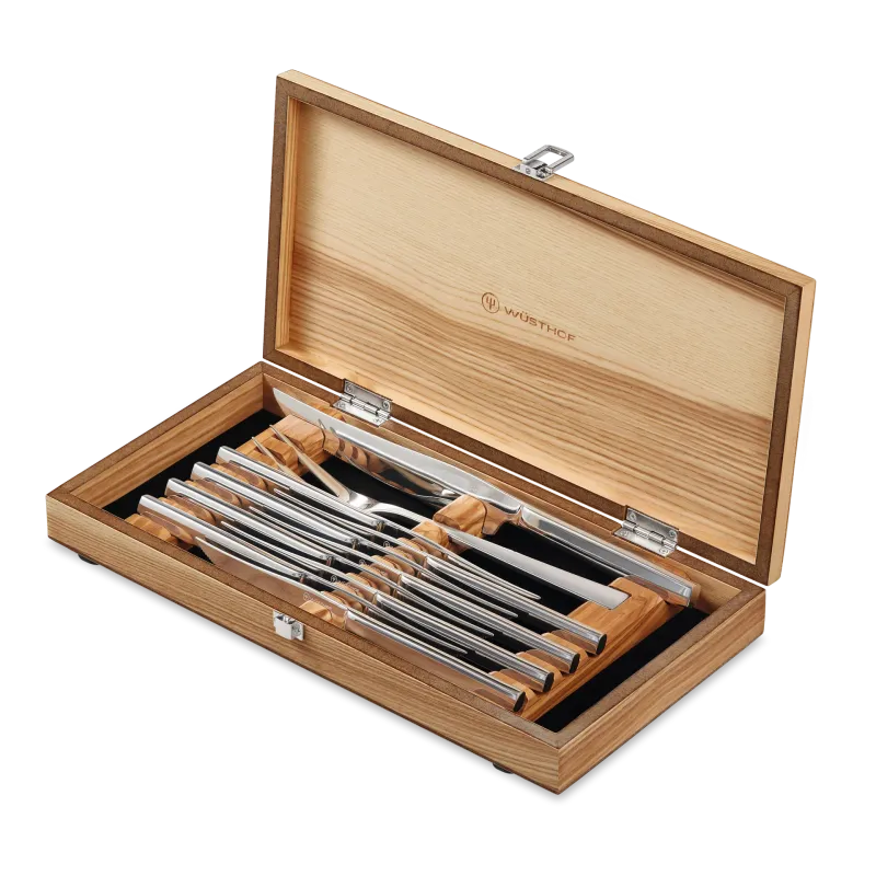 10-Piece Stainless Mignon Steak &amp; Carving Set