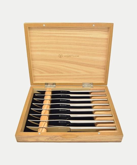 10-Piece Stainless Mignon Steak &amp; Carving Set