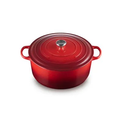 Signature Round Dutch Oven - Cerise 5.5 qt
