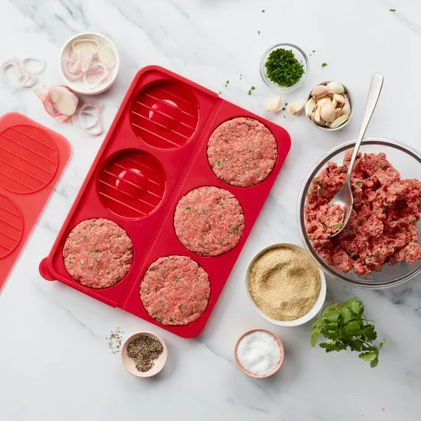 Burger Mold Fold 'n Freeze