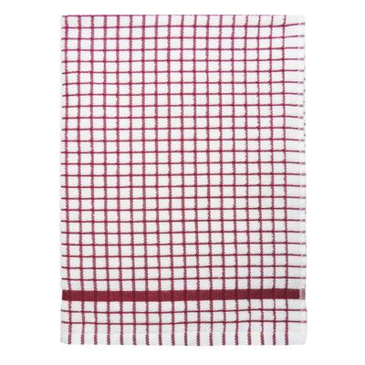 Poli Dri Tea Towel Burgundy