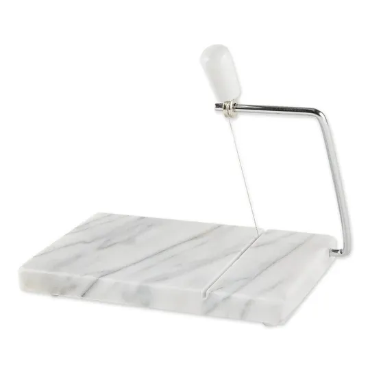 RSVP White Marble Cheese Slicer