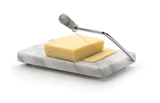 RSVP White Marble Cheese Slicer