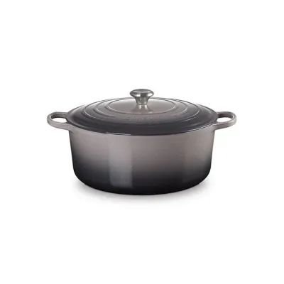 Signature Round Dutch Oven - Oyster 5.5 qt