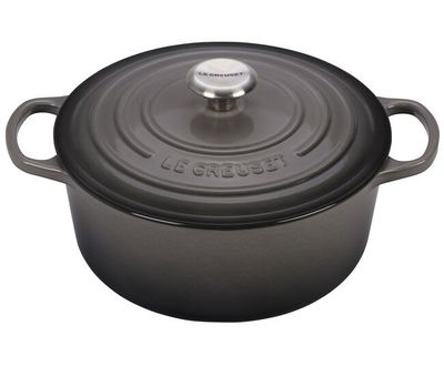 Signature Round Dutch Oven - Oyster 5.5 qt