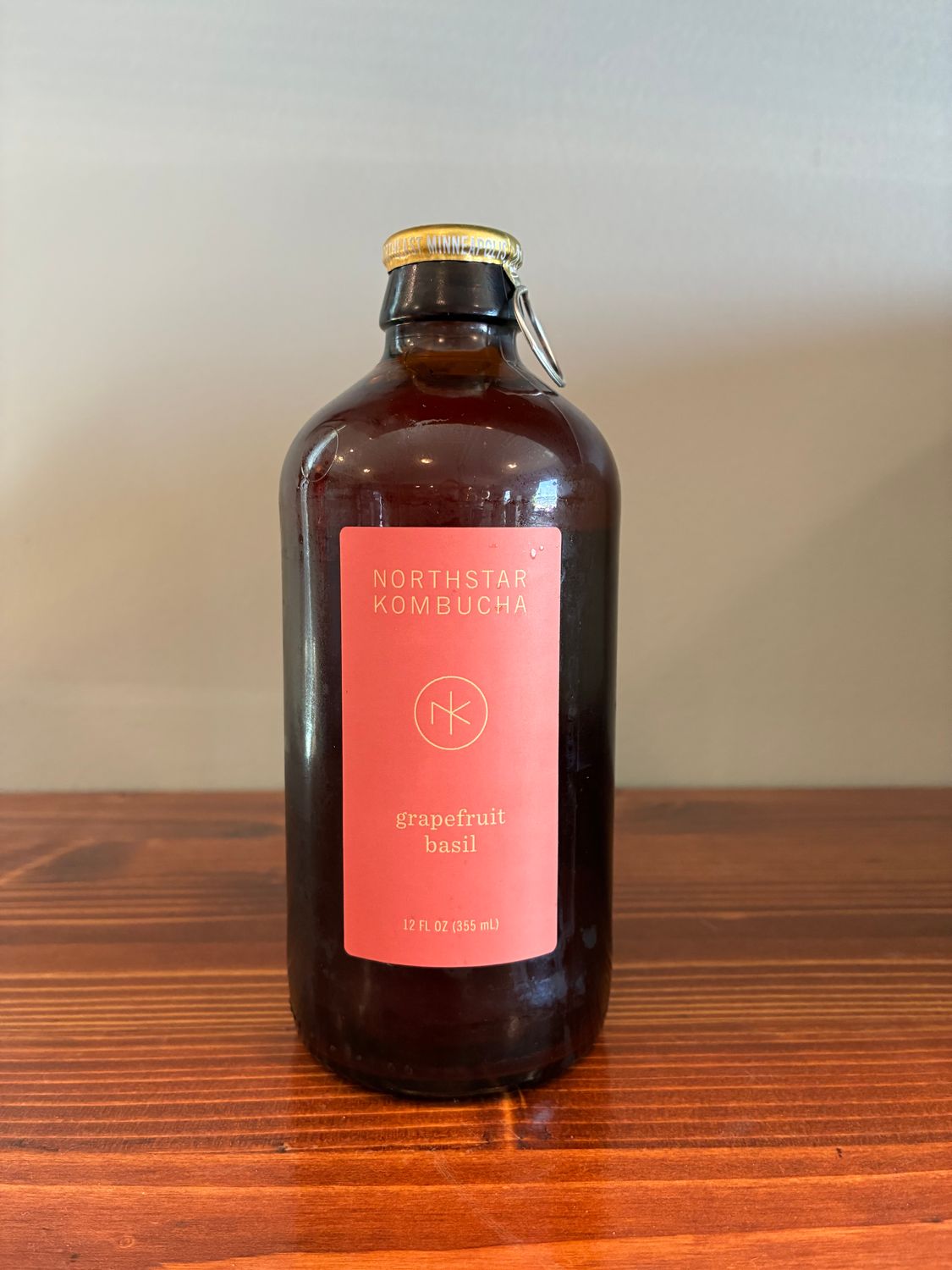 Northstar Grapefruit Basil Kombucha