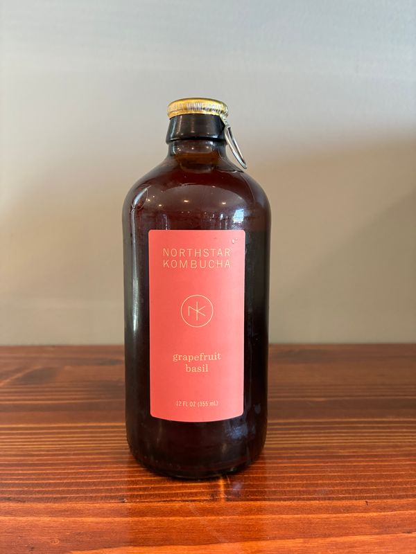 Northstar Grapefruit Basil Kombucha