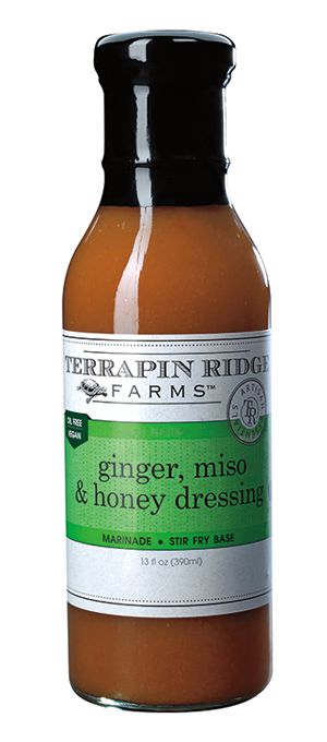 Ginger, miso &amp; honey dressing