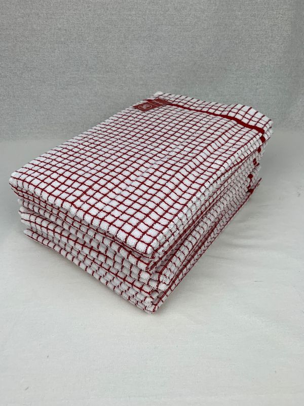 Poli Dri Tea Towel Red