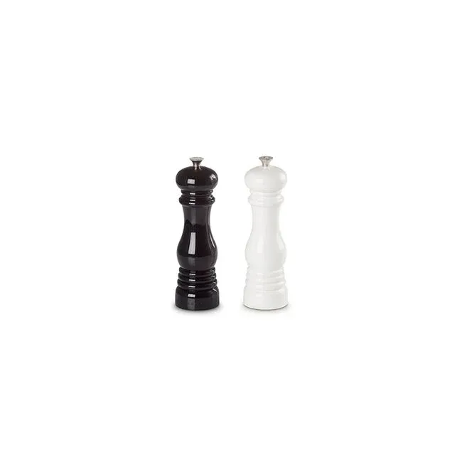 S/2 Classic Black/White Mill Set