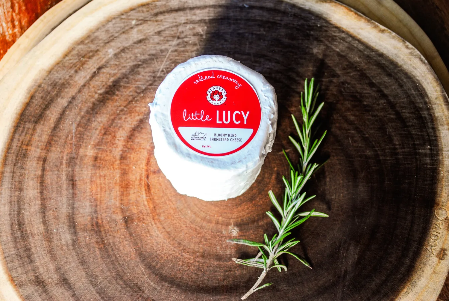 Little Lucy Brie Wheel