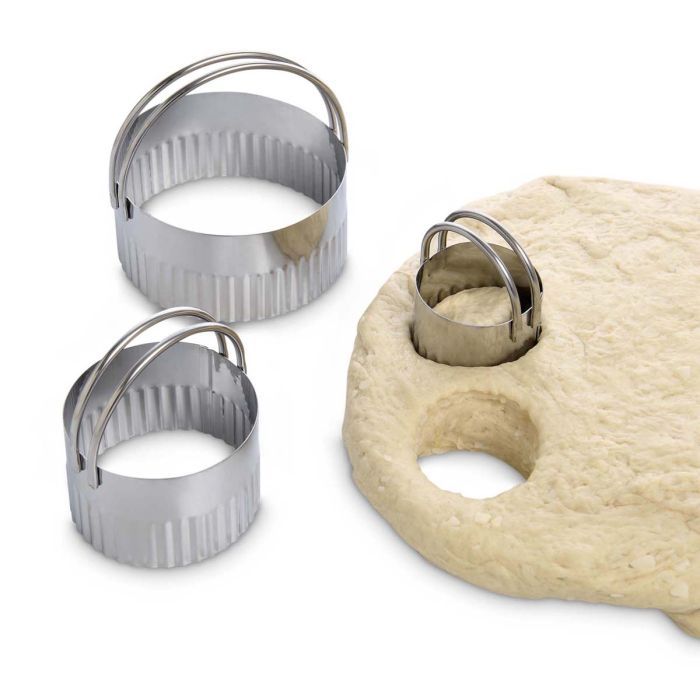 Crinkle Biscuit Cutter s/3