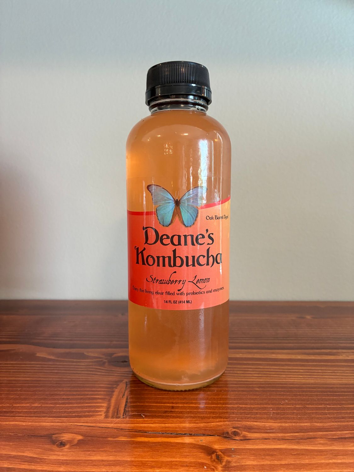 Deane's Strawberry Lemon Kombucha