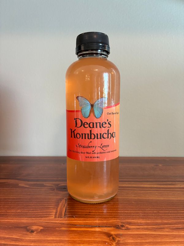 Deane's Strawberry Lemon Kombucha