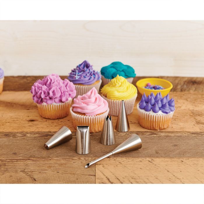 Mrs. A's Pastry Deco Tip s/5