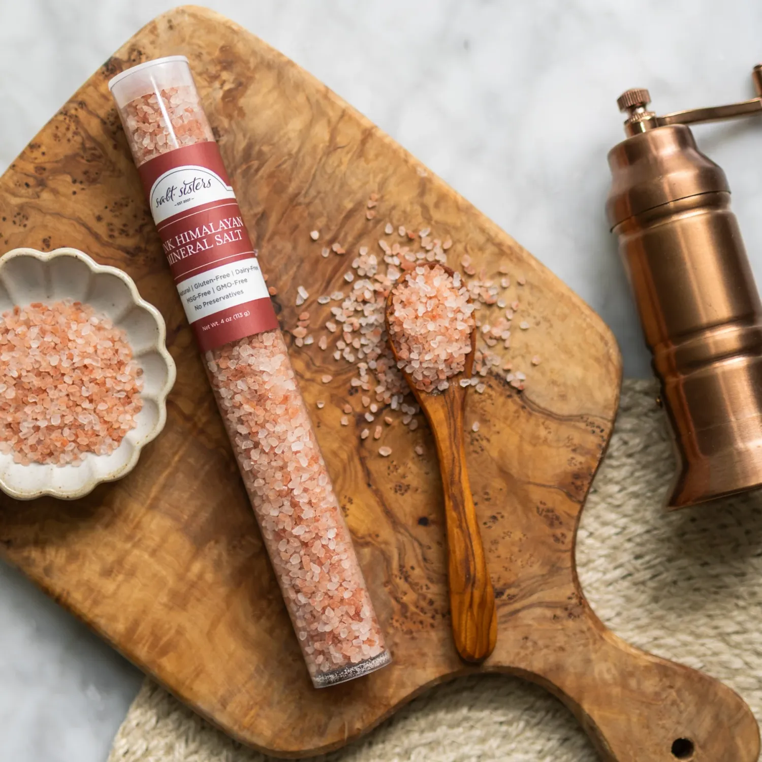 Pink Himalayan Salt 5oz. (medium)