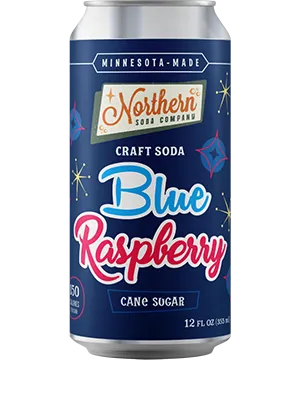 Northern Soda Blue Raspberry