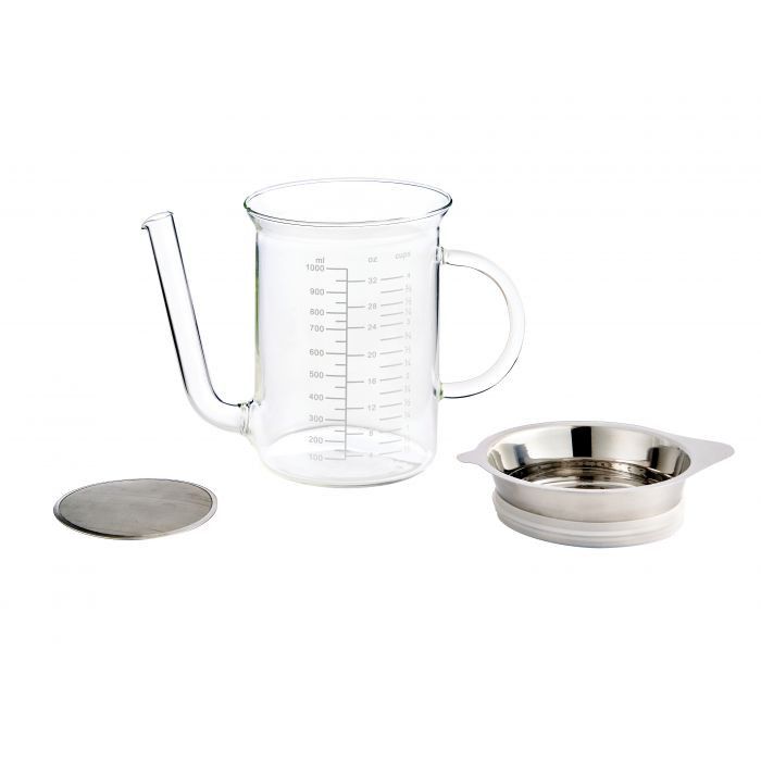 Glass Gravy Strainer