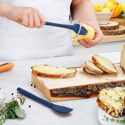 Flex-Core Silicone Mini Spatula &amp; Spoonula - Blue