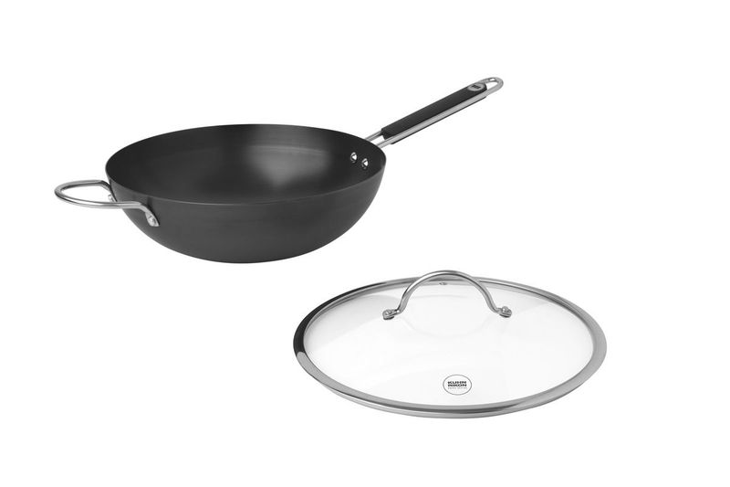 Essential Wok Skillet w/glass lid