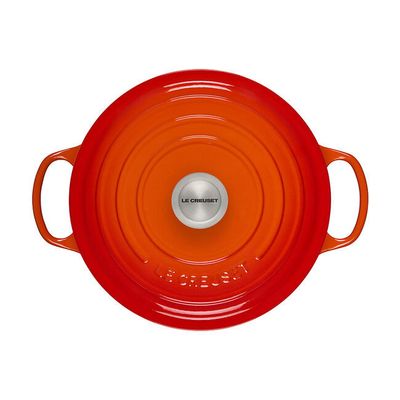 Signature Round Dutch Oven - Flame 5.5 qt