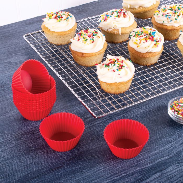 Silicone Baking Cups s/12