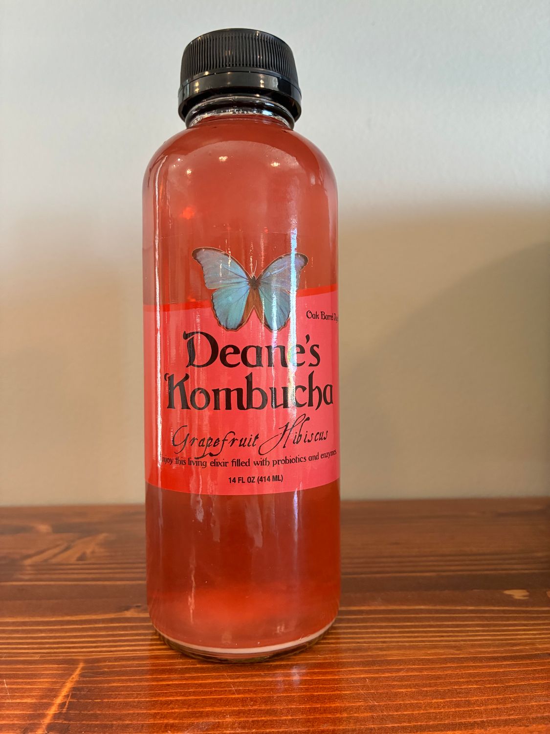 Deane's Kombucha Grapefruit Hibiscus