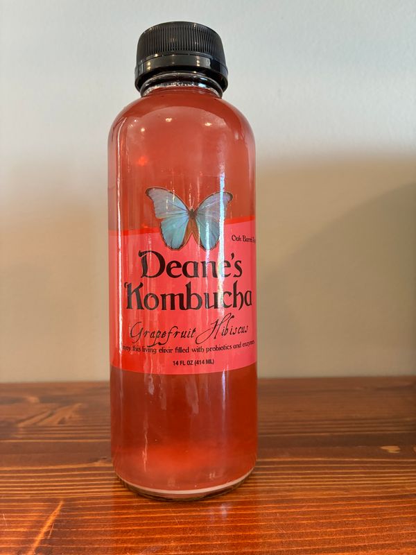 Deane's Kombucha Grapefruit Hibiscus
