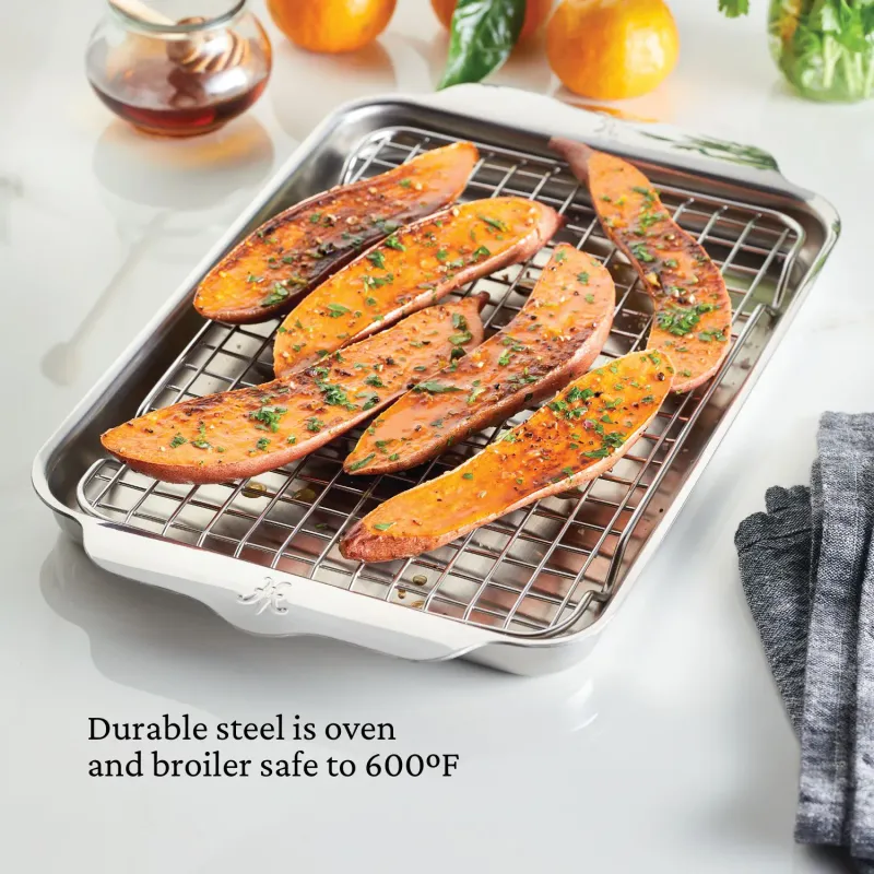 Provisions 1/4 Sheet Pan w/Rack