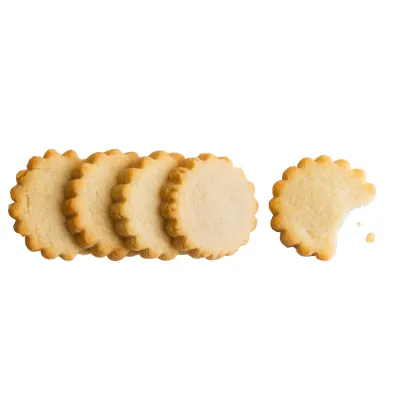 Rustic Meyer Lemon Shortbread