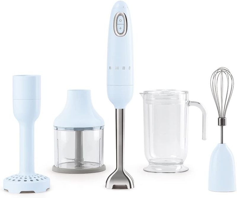 Tritan Handblender w/ Acc Pastel Blue