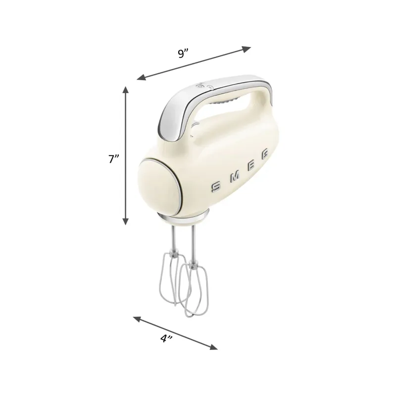 Retro Hand Mixer White