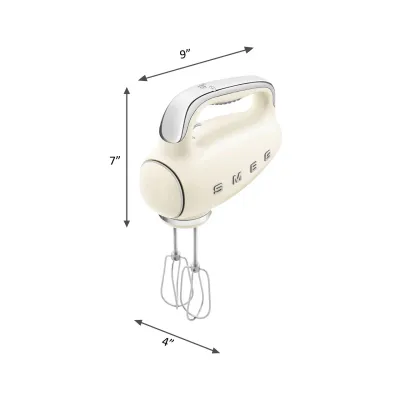 Retro Hand Mixer White