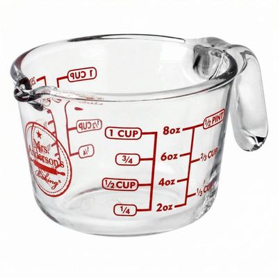 Mrs. A.'s Glass Meas. Cup 2C