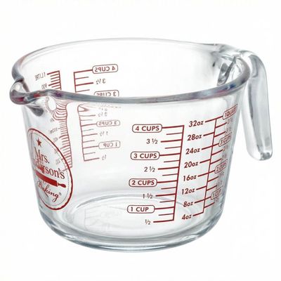 Mrs. A.'s Glass Meas. Cup 4C