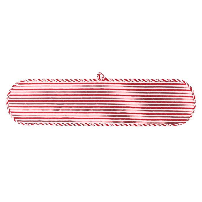 Double Oven Mitt Red Stripe