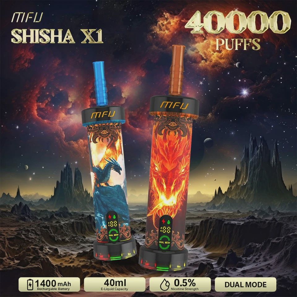 MFU SHISHA X1 Hookah Disposable 40K Puffs