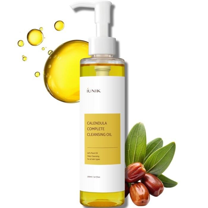 iUNIK Calendula Complete Cleansing Oil para limpieza suave