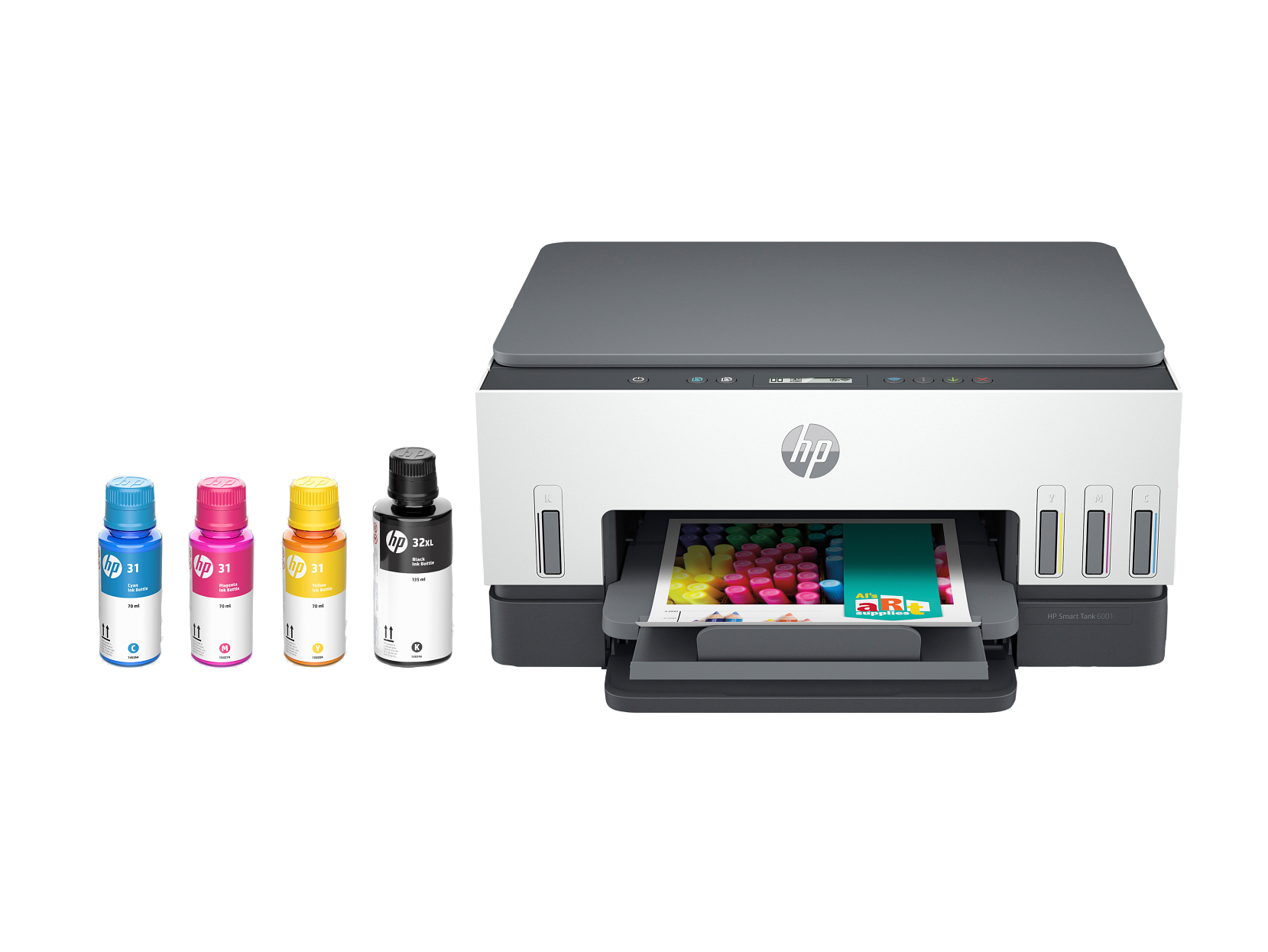 HP Smart Tank 6001 All-in-One, AI-enabled