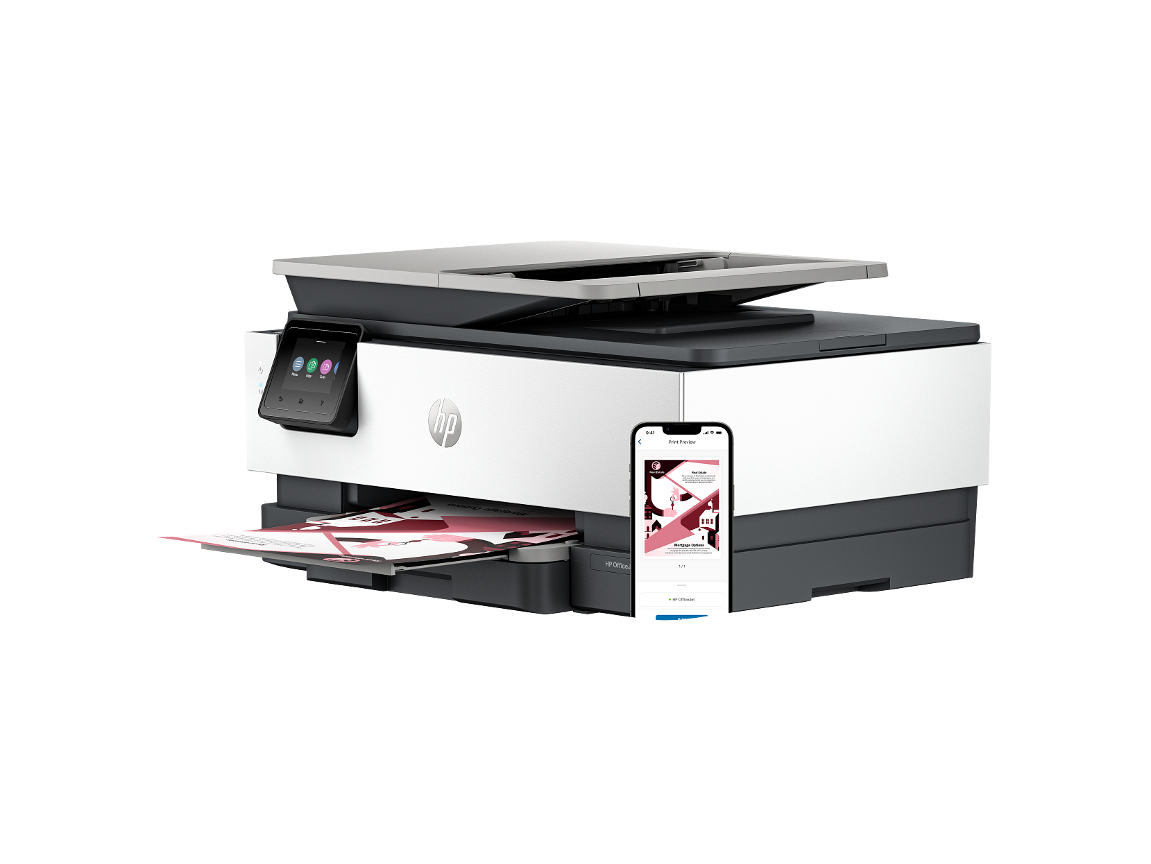 HP OfficeJet Pro 8125e All-in-One Printer with 3 Months of Instant Ink for free with HP+, AI-enabled image 4