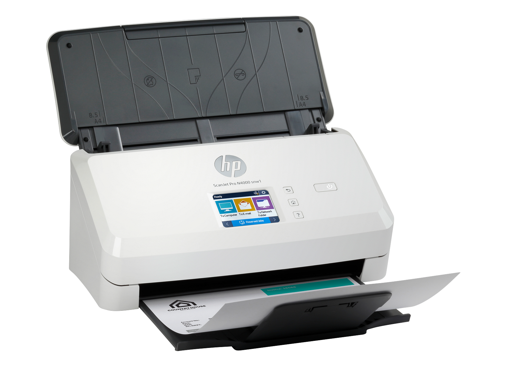 HP ScanJet Pro N4000 snw1 Sheet-feed Scanner image 4
