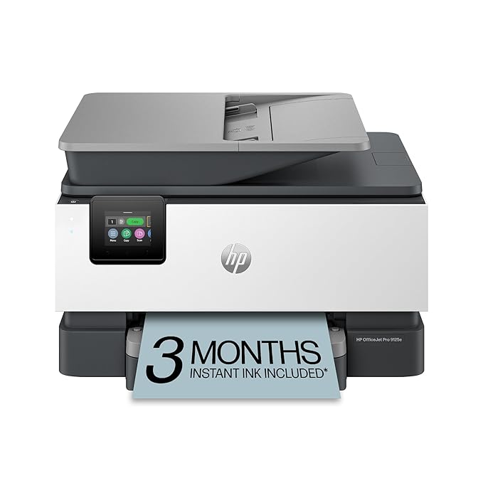 HP OfficeJet Pro 9125e Wireless All-in-One Inkjet Printer