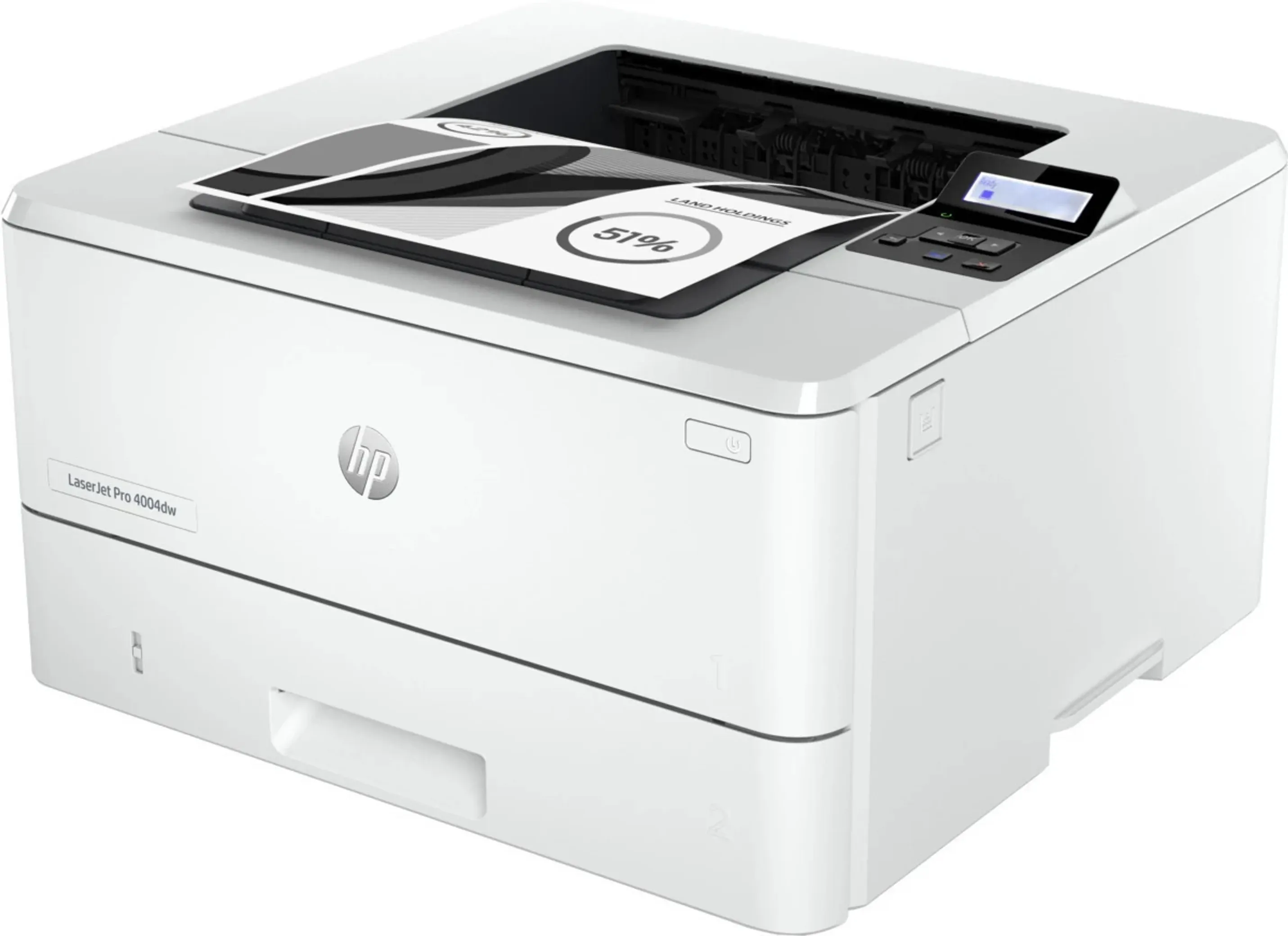 HP LaserJet Pro 4004dw Wireless Monochrome Laser Printer view 3