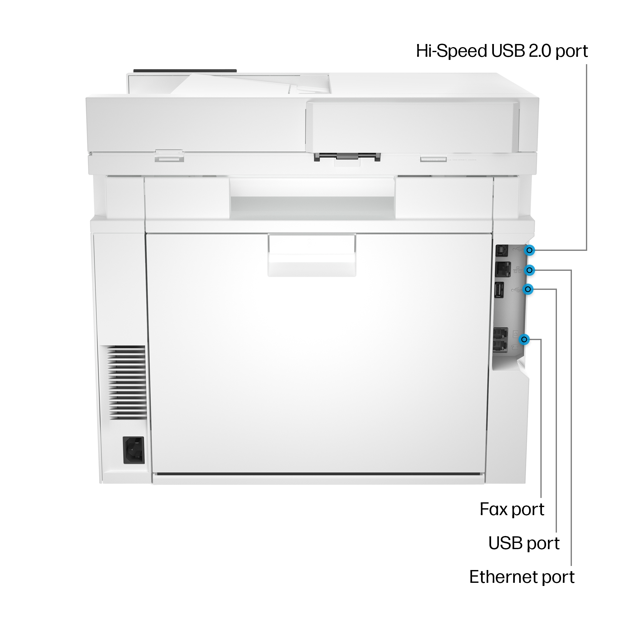 HP Color LaserJet Pro 4301fdw Wireless All-in-One Color Laser Printer view 8