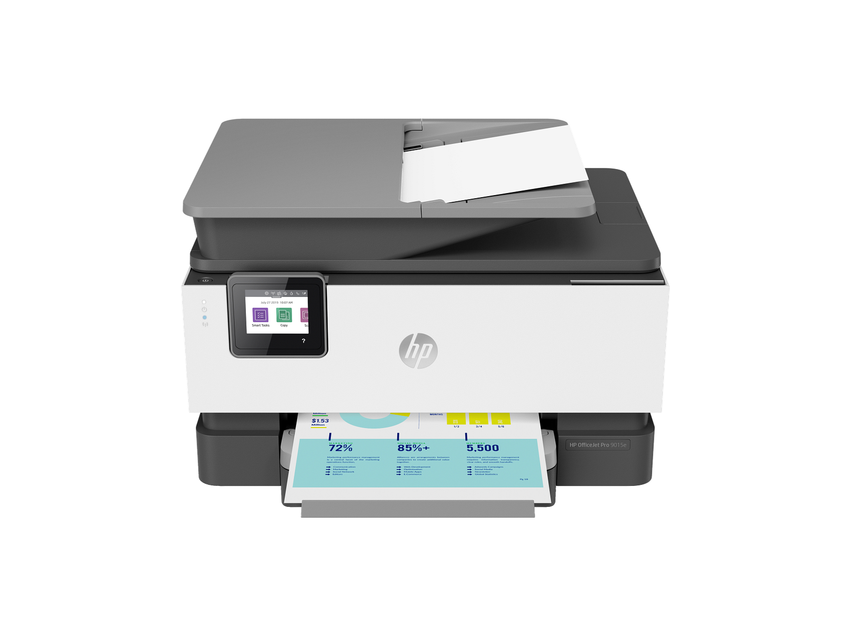 HP OfficeJet Pro 9015e Wireless All-in-One Inkjet Printer — Refurbished Inkjet